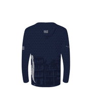 Kamehameha Navy & White Youth Hooded Longsleeve Drifit