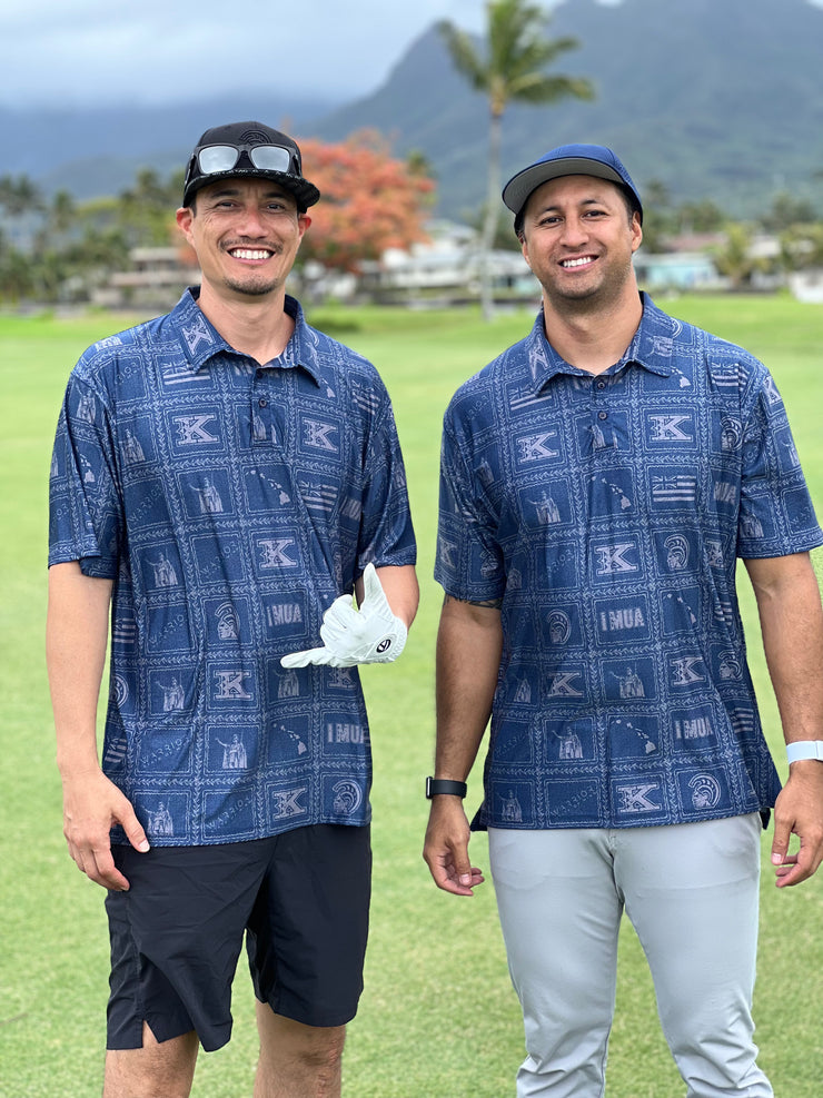 Imua Drifit Polo Blue