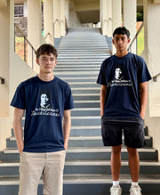 Pauahilaninui Drop Shoulder T-Shirt in Navy