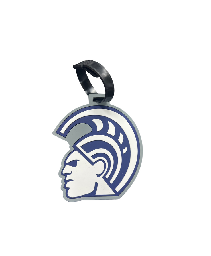 Warrior Helmet Luggage Tag