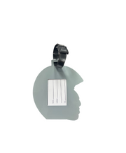 Warrior Helmet Luggage Tag