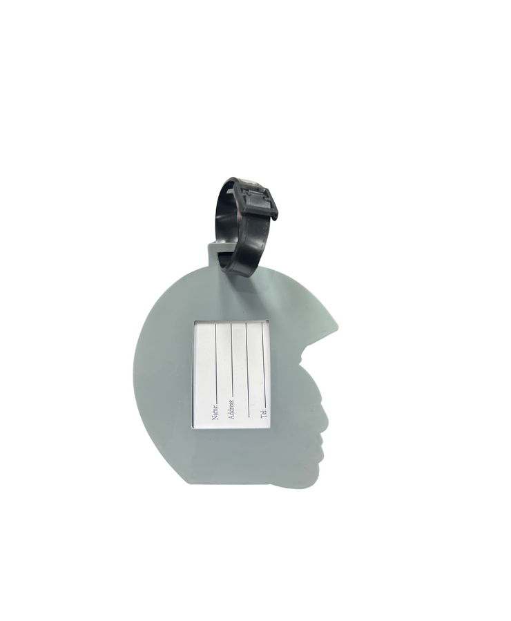 Warrior Helmet Luggage Tag