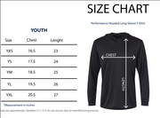 Kamehameha Navy & White Youth Hooded Longsleeve Drifit