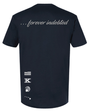 Pauahilaninui Drop Shoulder T-Shirt in Navy