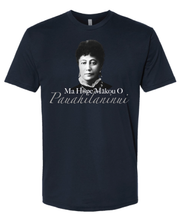 Pauahilaninui Drop Shoulder T-Shirt in Navy