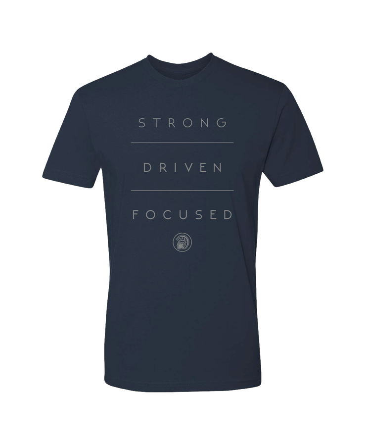 Strong. Driven. Focused. T-Shirt Navy