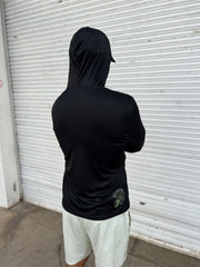 Warrior Signature Green Camo Hooded Longsleeve Drifit