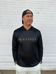 Warrior Signature Green Camo Hooded Longsleeve Drifit