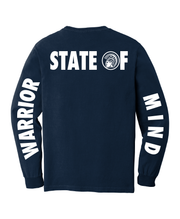 Warrior Signature Navy Long Sleeve T-Shirt