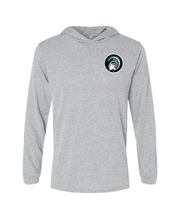 WSOM Helmet Long Sleeve Drifit Hoodie Heather Grey