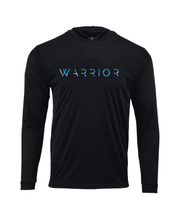 Warrior Signature Blue Camo Hooded Longsleeve Drifit