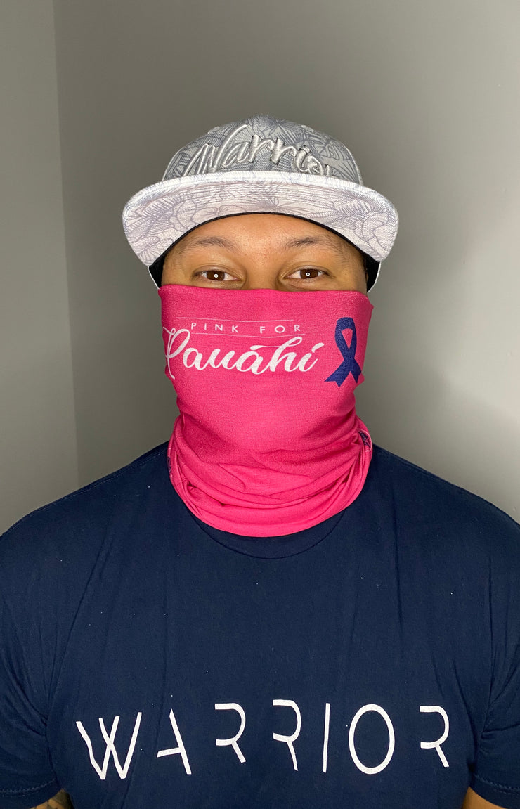 Pink for Pauahi Gaiter Mask