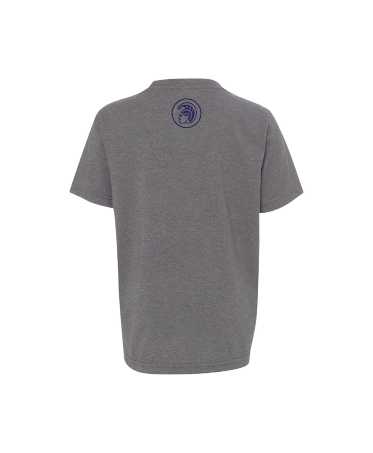 Warrior Signature Youth T-Shirt Dark Heather Gray