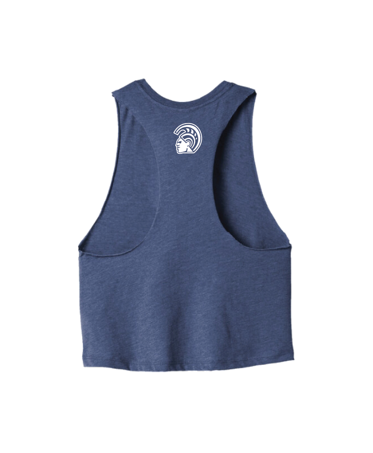 Warrior Racerback Cropped Tank